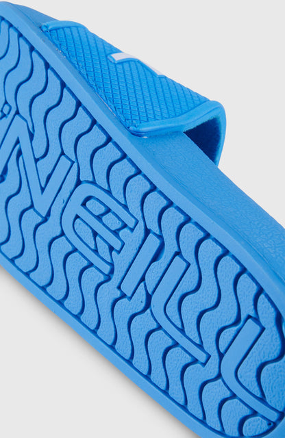 O'Neill Logo Slides Kids Mediterranean Blue