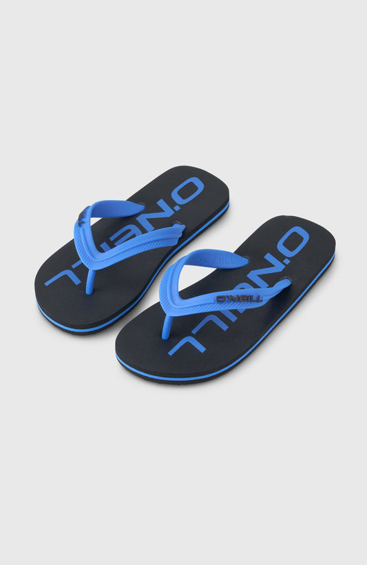Profile Logo Sandals Kids Black Out