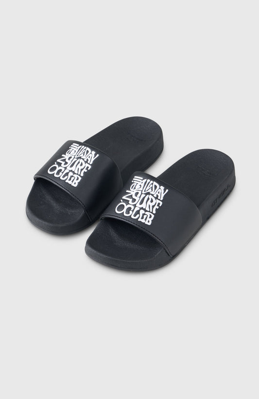 O'Neill Graphic Slides Kids Black Out
