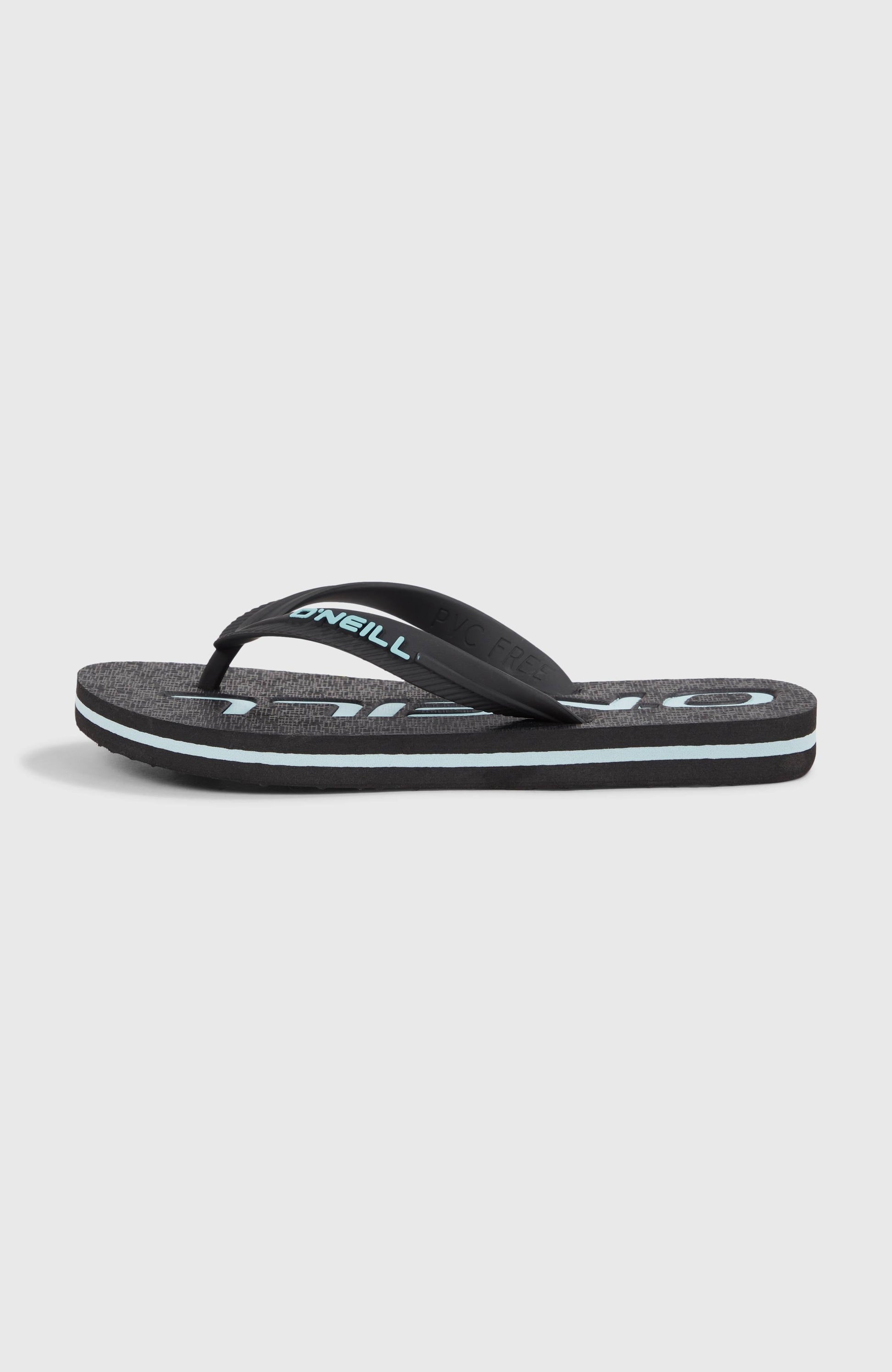 Profile Logo Sandals Kids Black Out