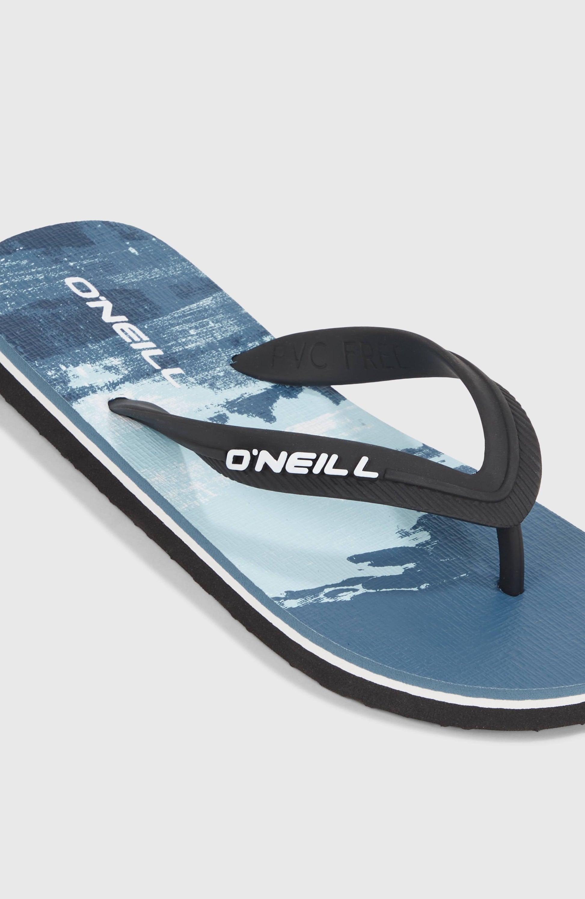 Profile Graphic Sandals Kids Blue Melted Stripe Boys