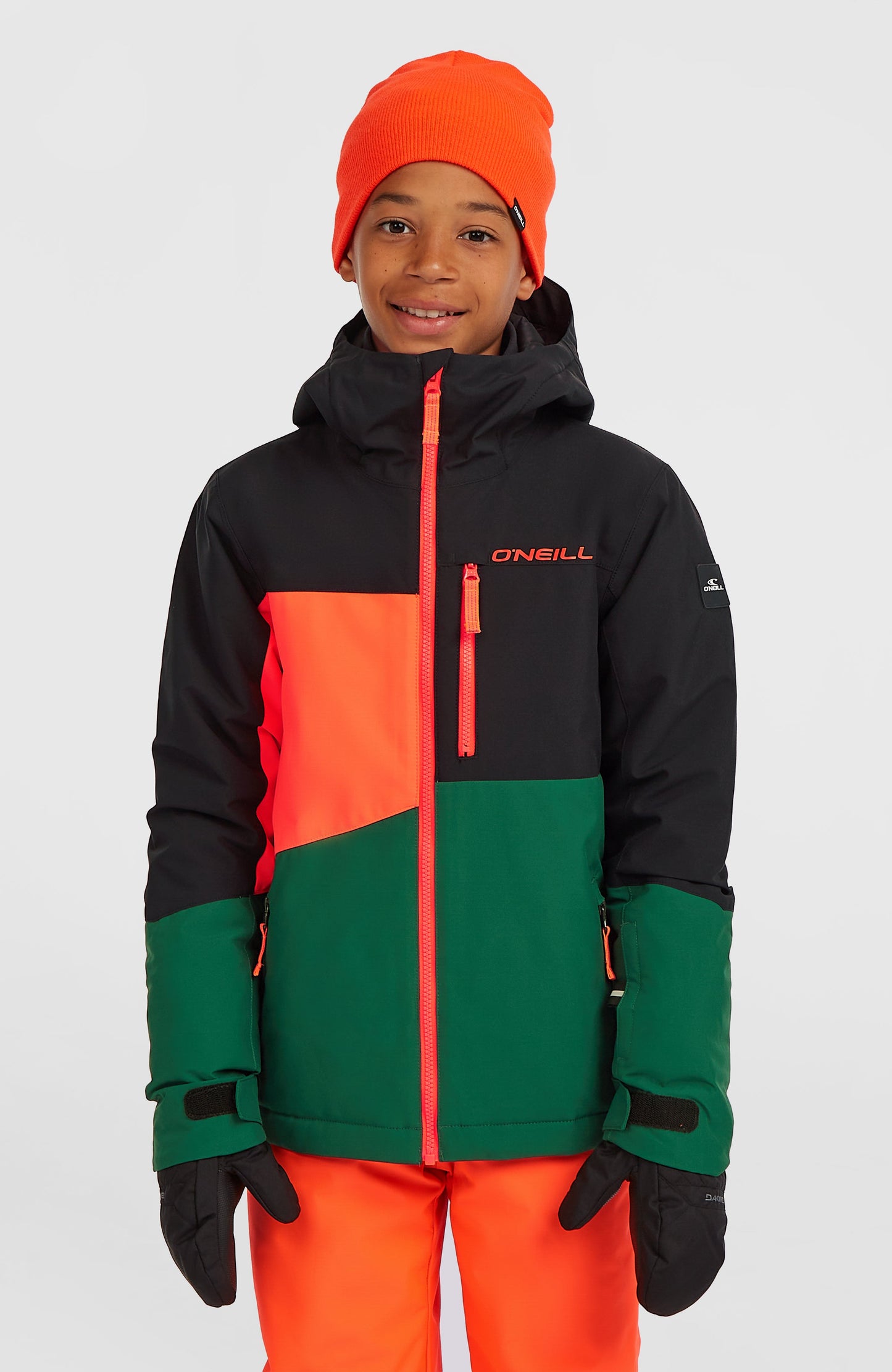 FWC'Cruz Triple Snow Jacket Kids Black Out Colour Block