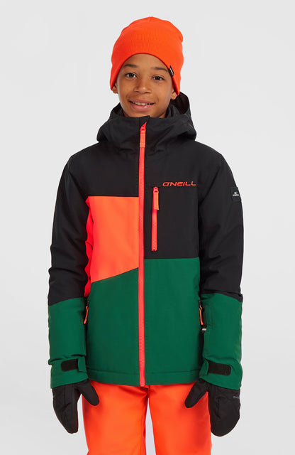 FWC'Cruz Triple Snow Jacket Kids Black Out Colour Block