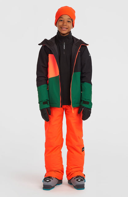 FWC'Cruz Triple Snow Jacket Kids Black Out Colour Block