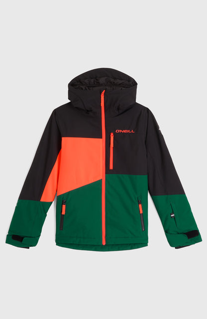 FWC'Cruz Triple Snow Jacket Kids Black Out Colour Block