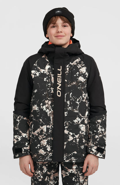 FWC'Play Snow Jacket Kids Black/Beige Quarry