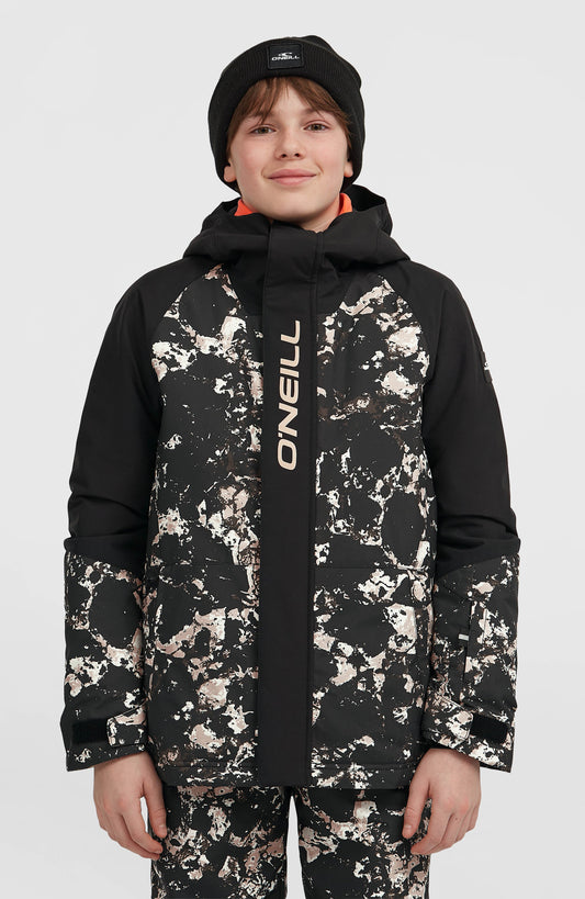FWC'Play Snow Jacket Kids Black/Beige Quarry
