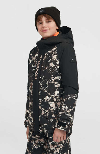 FWC'Play Snow Jacket Kids Black/Beige Quarry