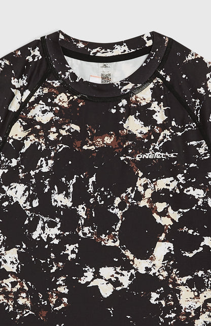Baselayer Set Kids Black/Beige Quarry