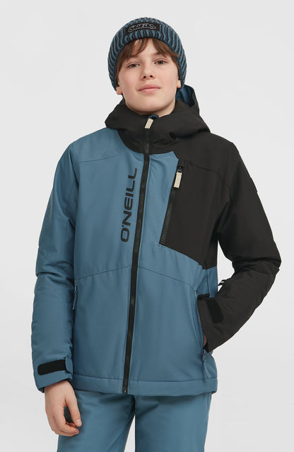 FWC'Cruz Block Snow Jacket Kids Black Out Colour Block