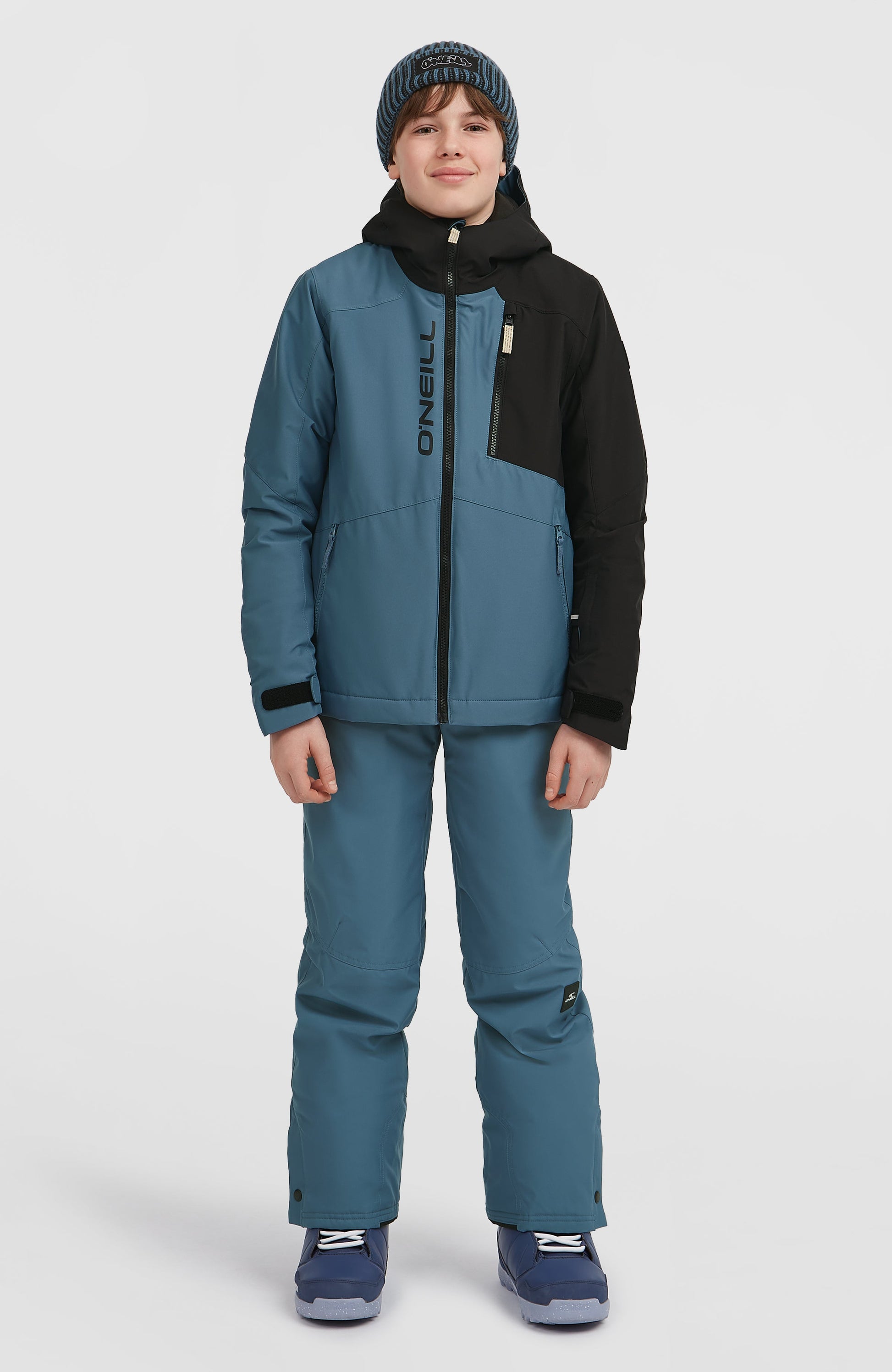 FWC'Cruz Block Snow Jacket Kids Black Out Colour Block