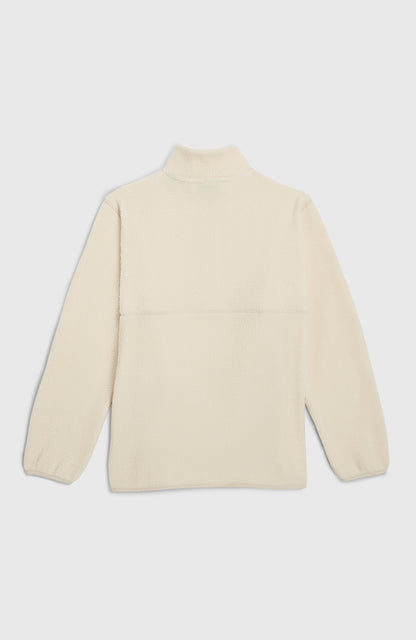 High-Pile Full-Zip Fleece Kids Macaron