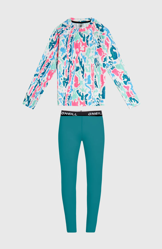 Baselayer Set Kids White Cluster