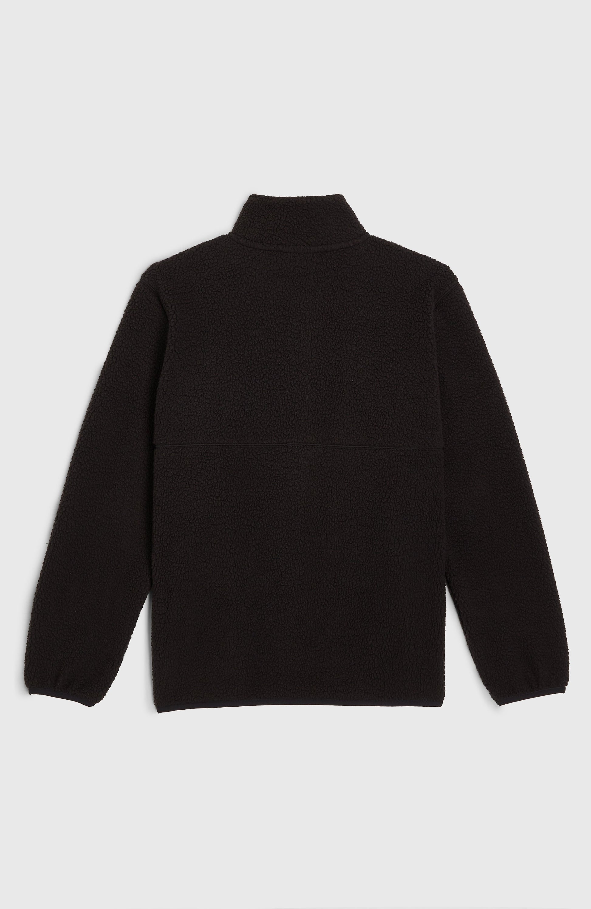 High-Pile Full-Zip Fleece Kids Black Out