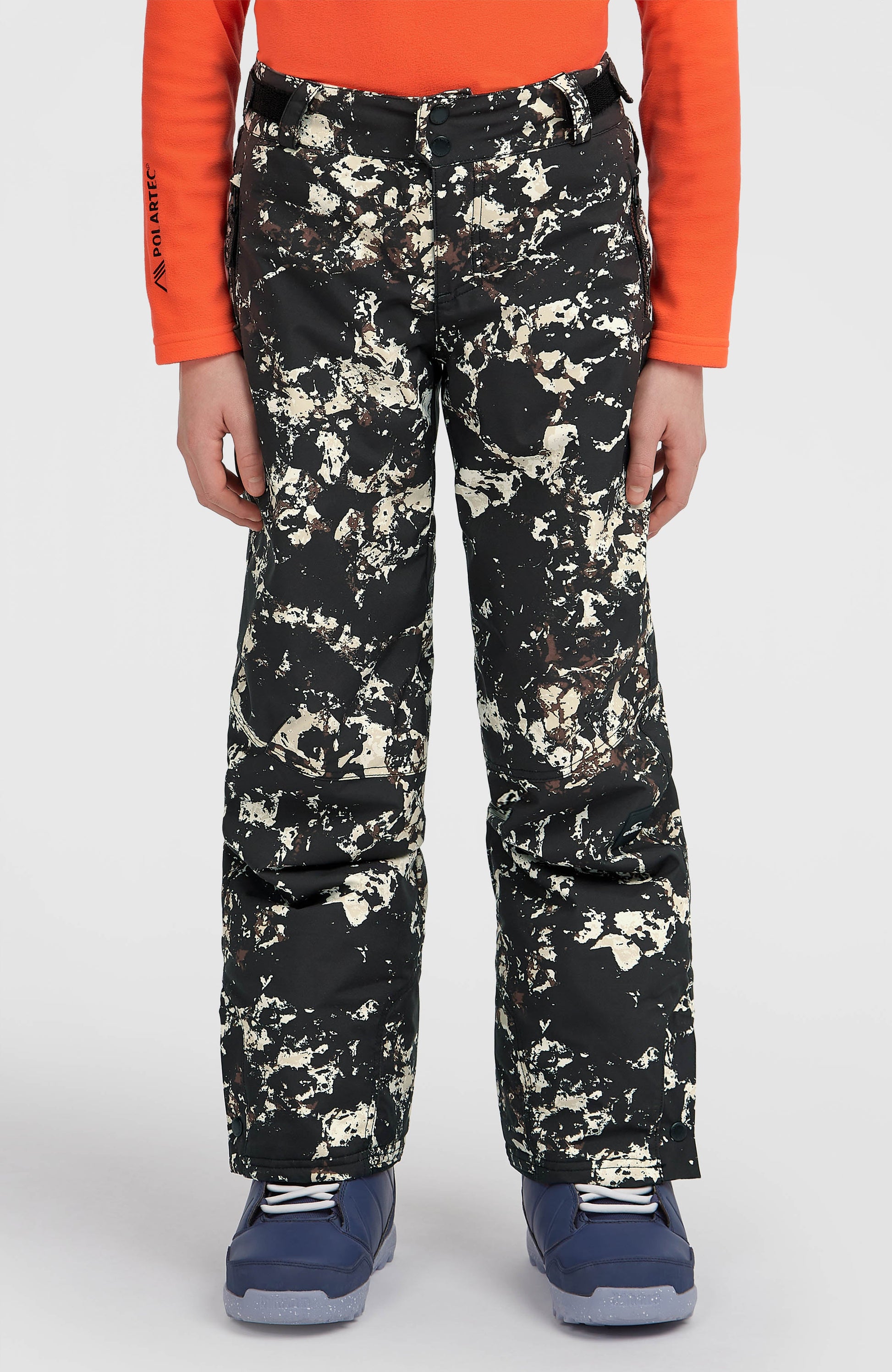 FWC'Cruz Snow Pants Kids Black/Beige Quarry
