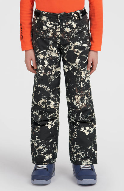 FWC'Cruz Snow Pants Kids Black/Beige Quarry