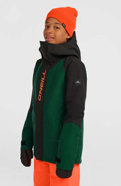 FWC'Play Snow Jacket Kids Black Out Colour Block