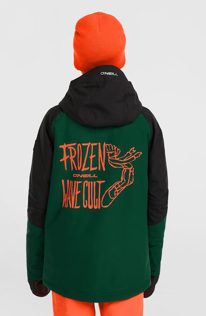 FWC'Play Snow Jacket Kids Black Out Colour Block