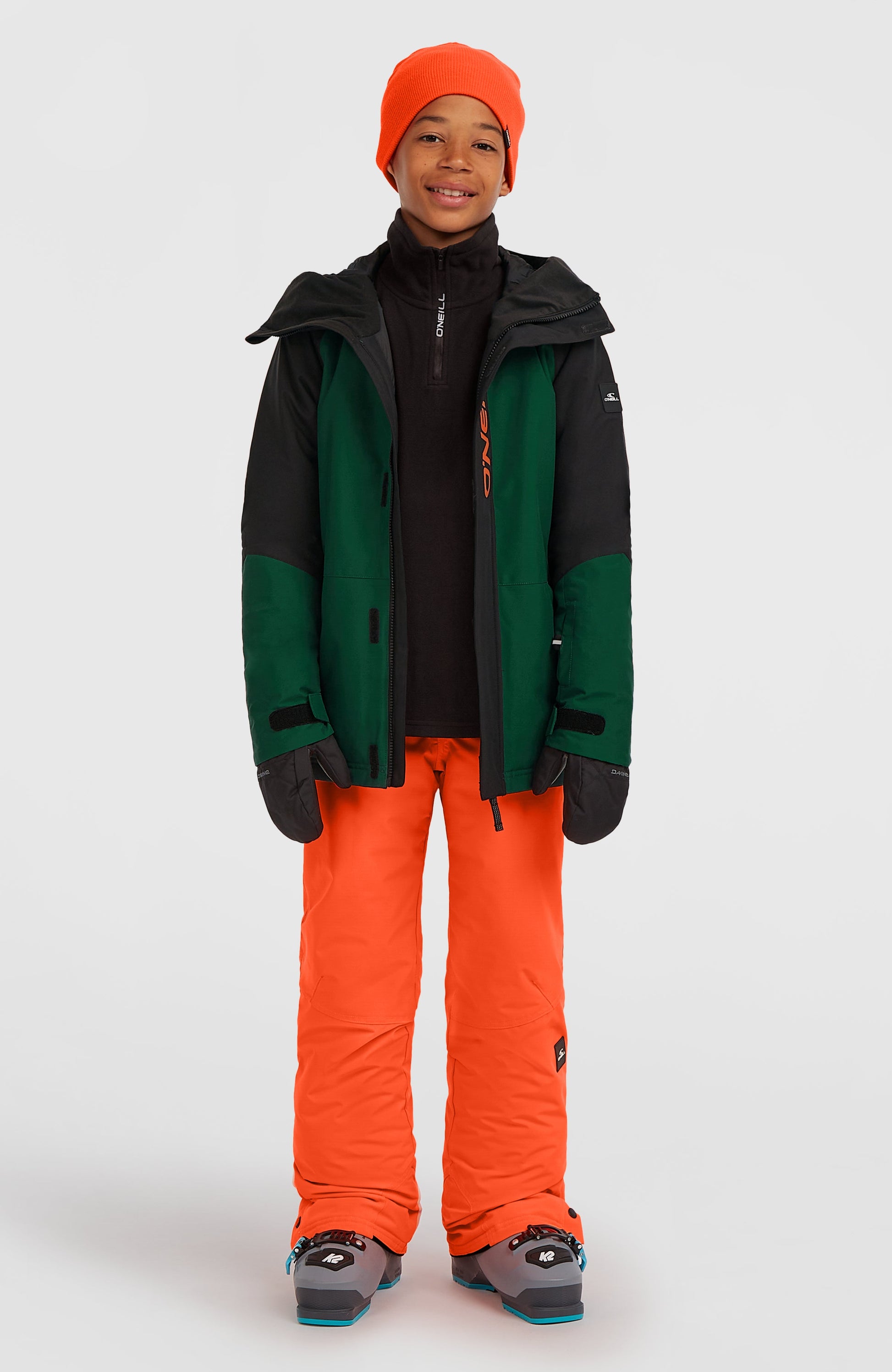 FWC'Play Snow Jacket Kids Black Out Colour Block