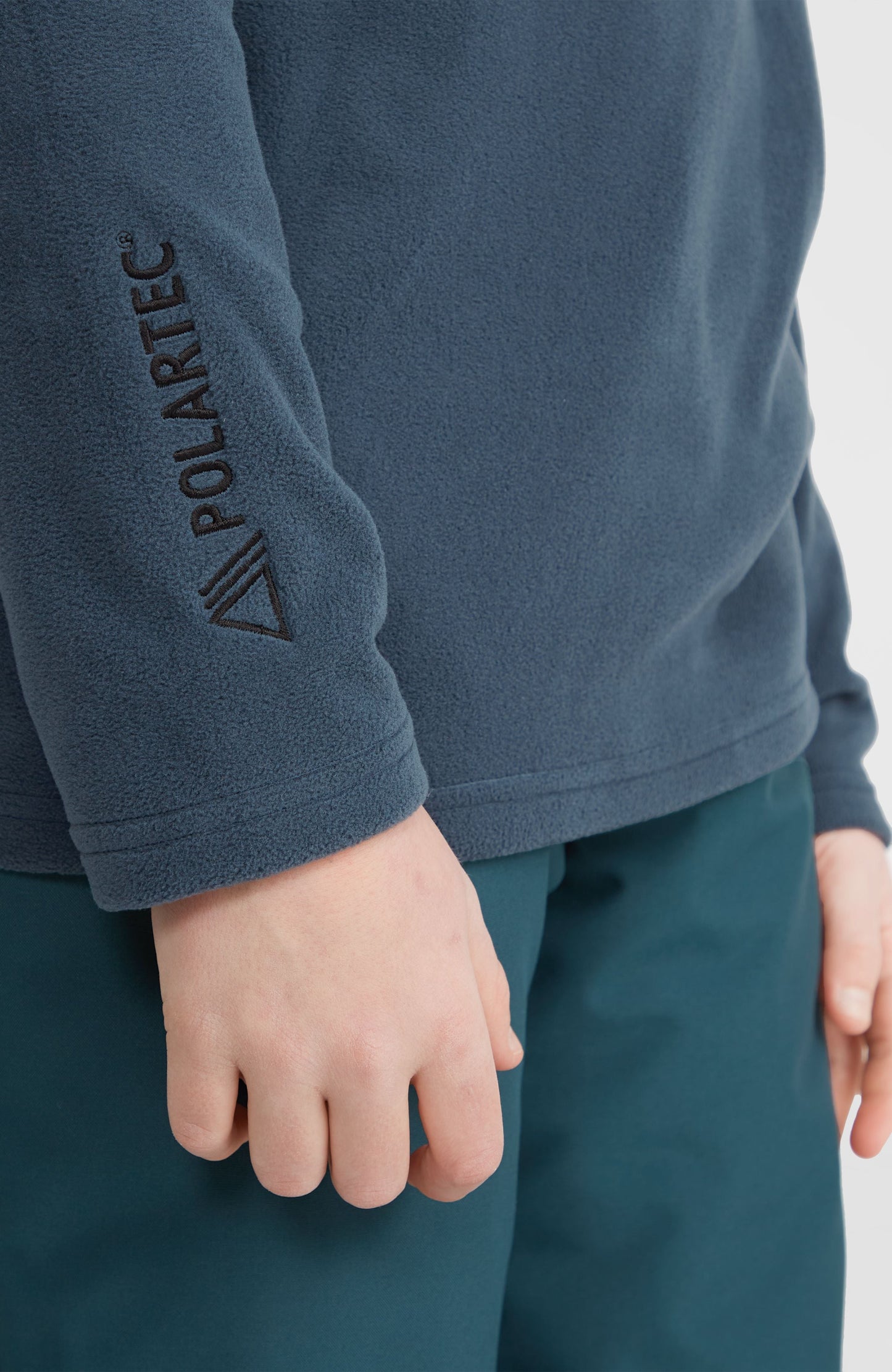 Jack's Polartec® 100 Half-Zip Fleece Kids Alma Steel