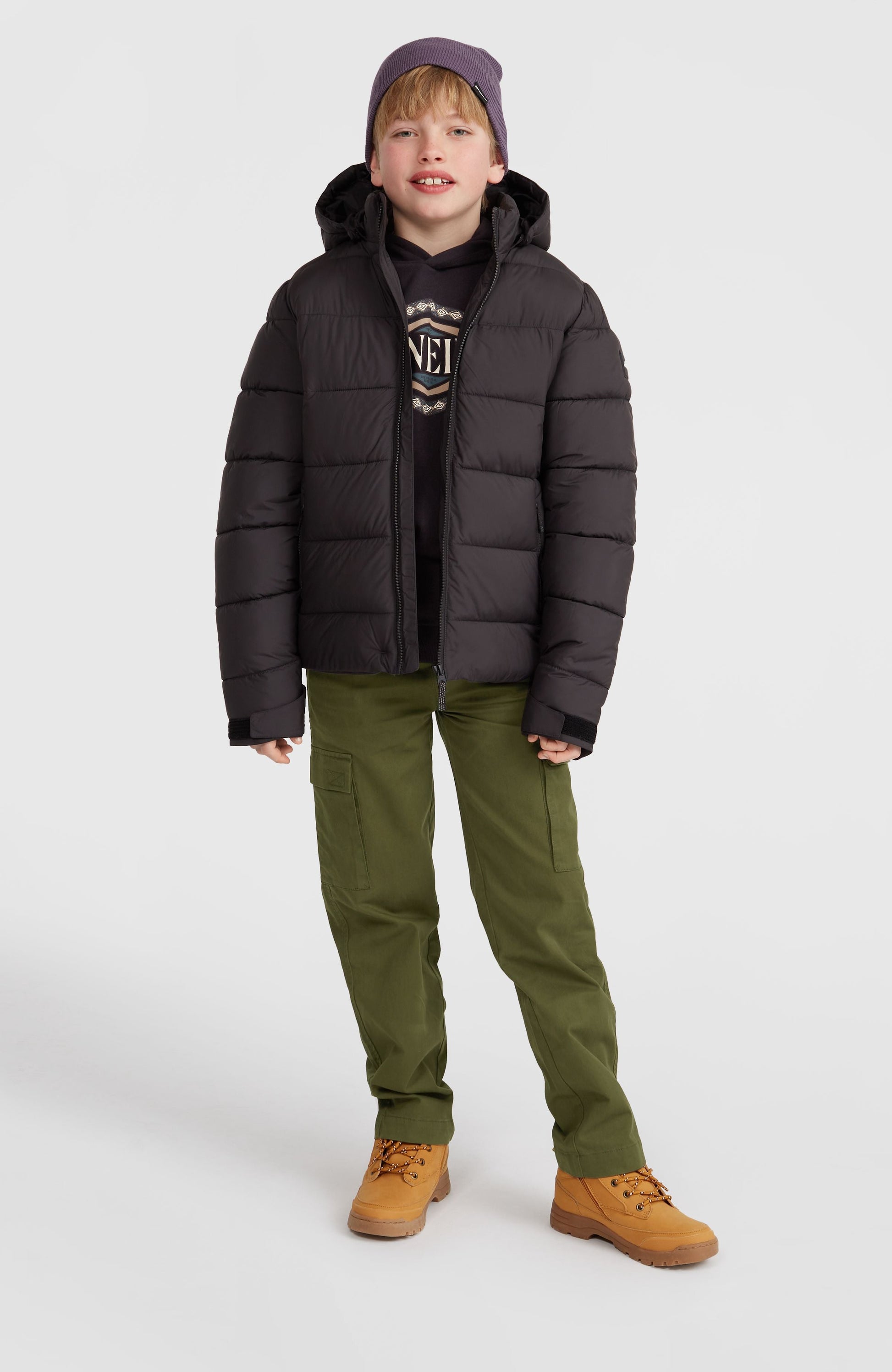 O'Riginals Puffer Jacket Kids Black Out