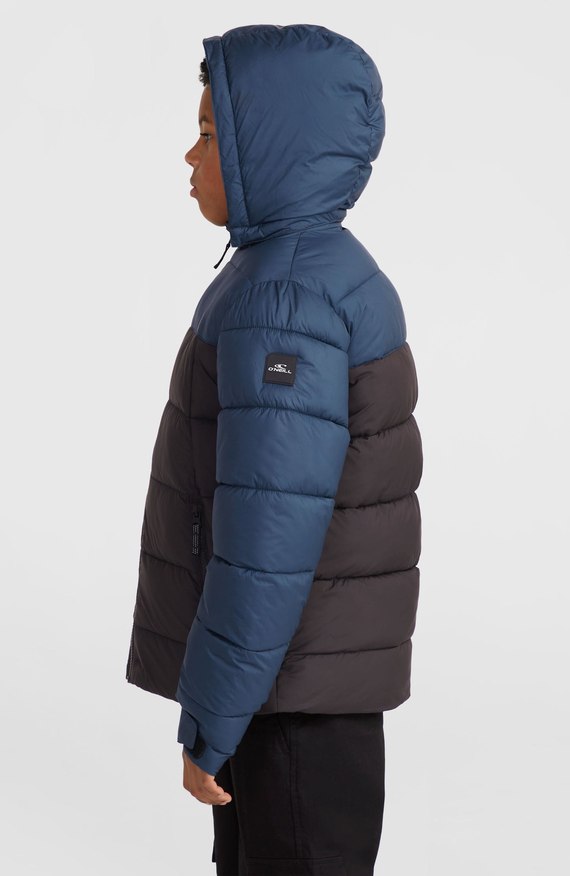 O'Riginals Puffer Jacket Kids Alma Steel Colour Block