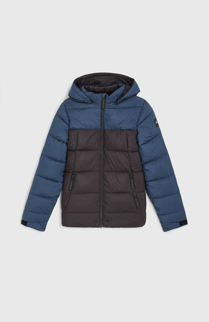 O'Riginals Puffer Jacket Kids Alma Steel Colour Block