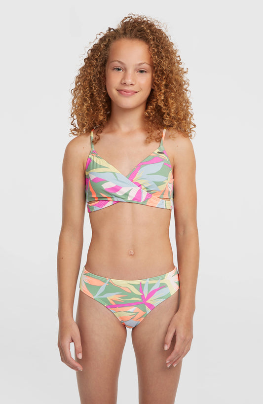 Essentials Baay Bikini Set Kids Green Wmns Tropicana