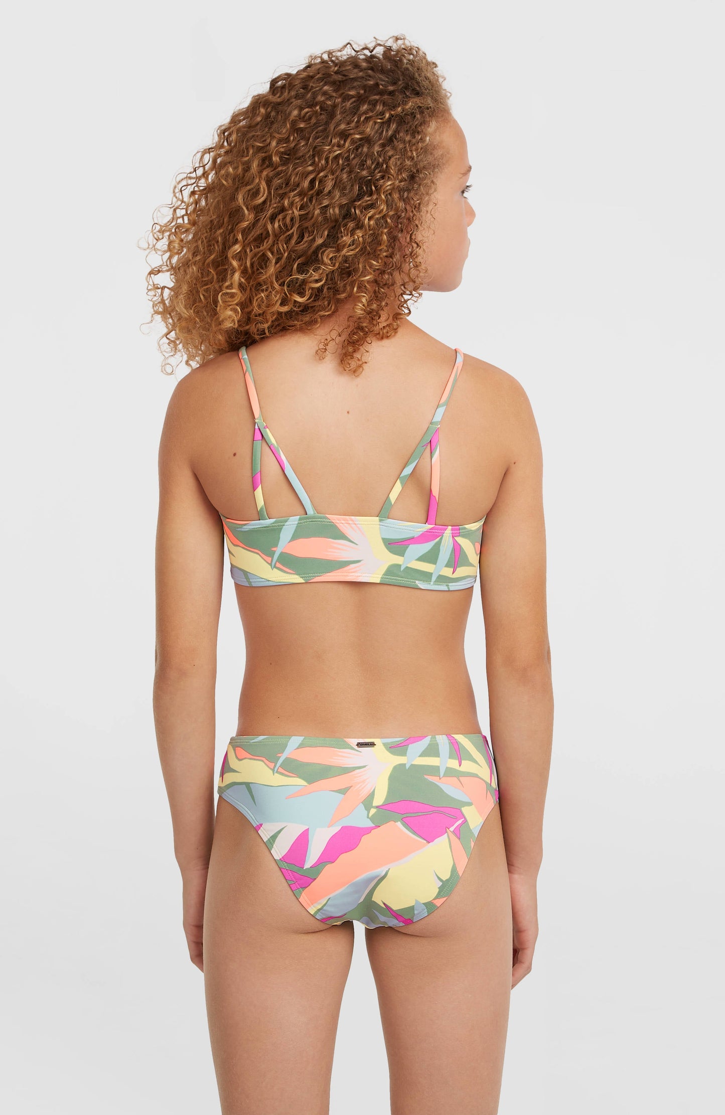 Essentials Baay Bikini Set Kids Green Wmns Tropicana