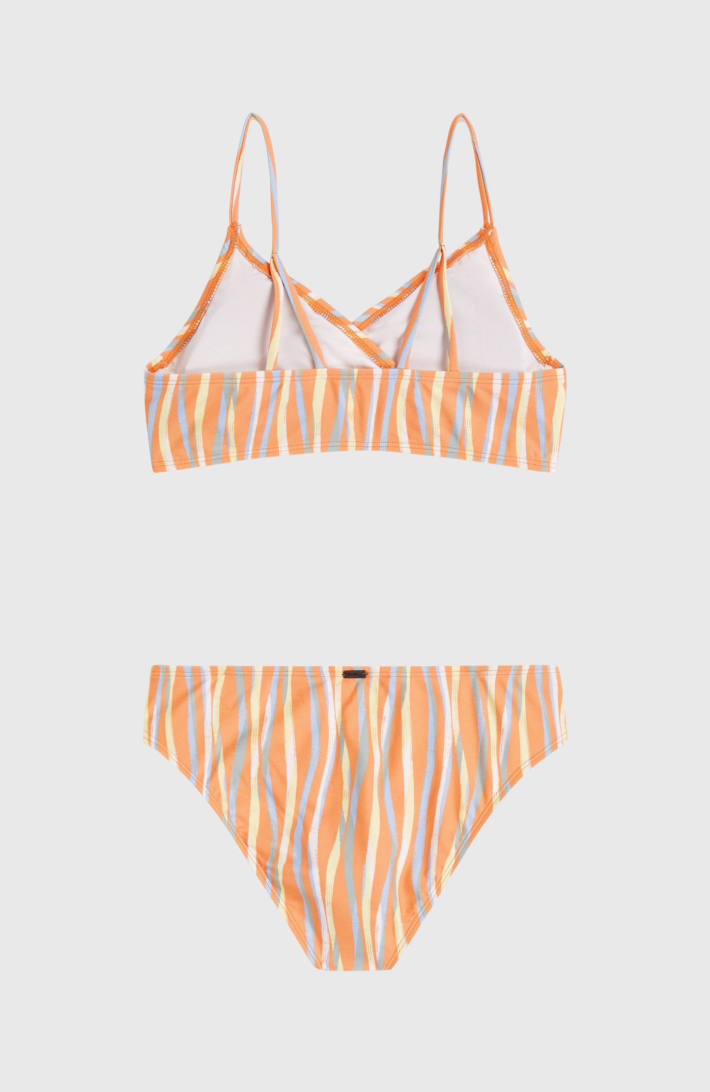Essentials Baay Bikini Set Kids Funky Peach Swirly