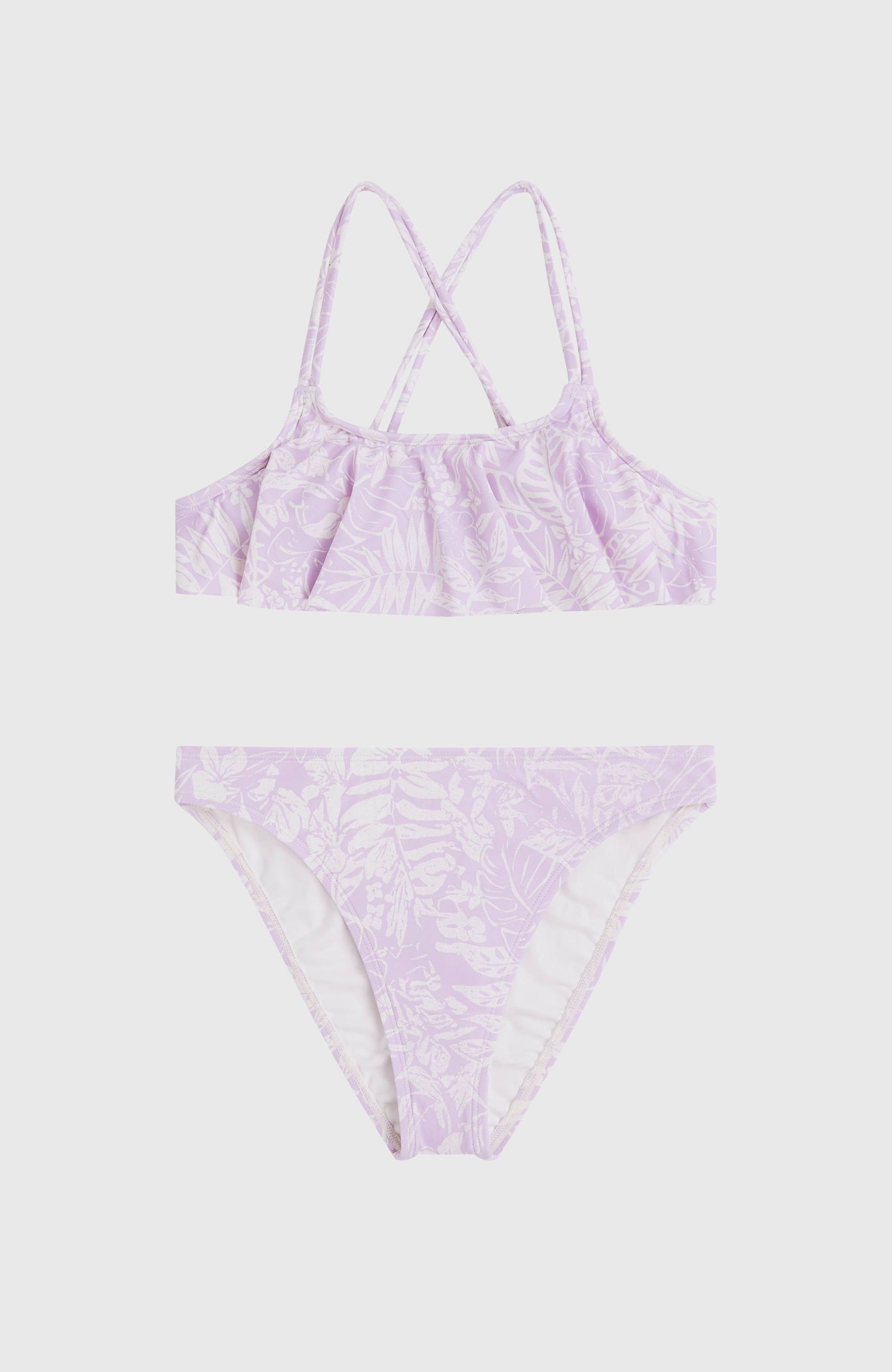 O'Neill Tropics Bikini Set Kids Purple Island Sky