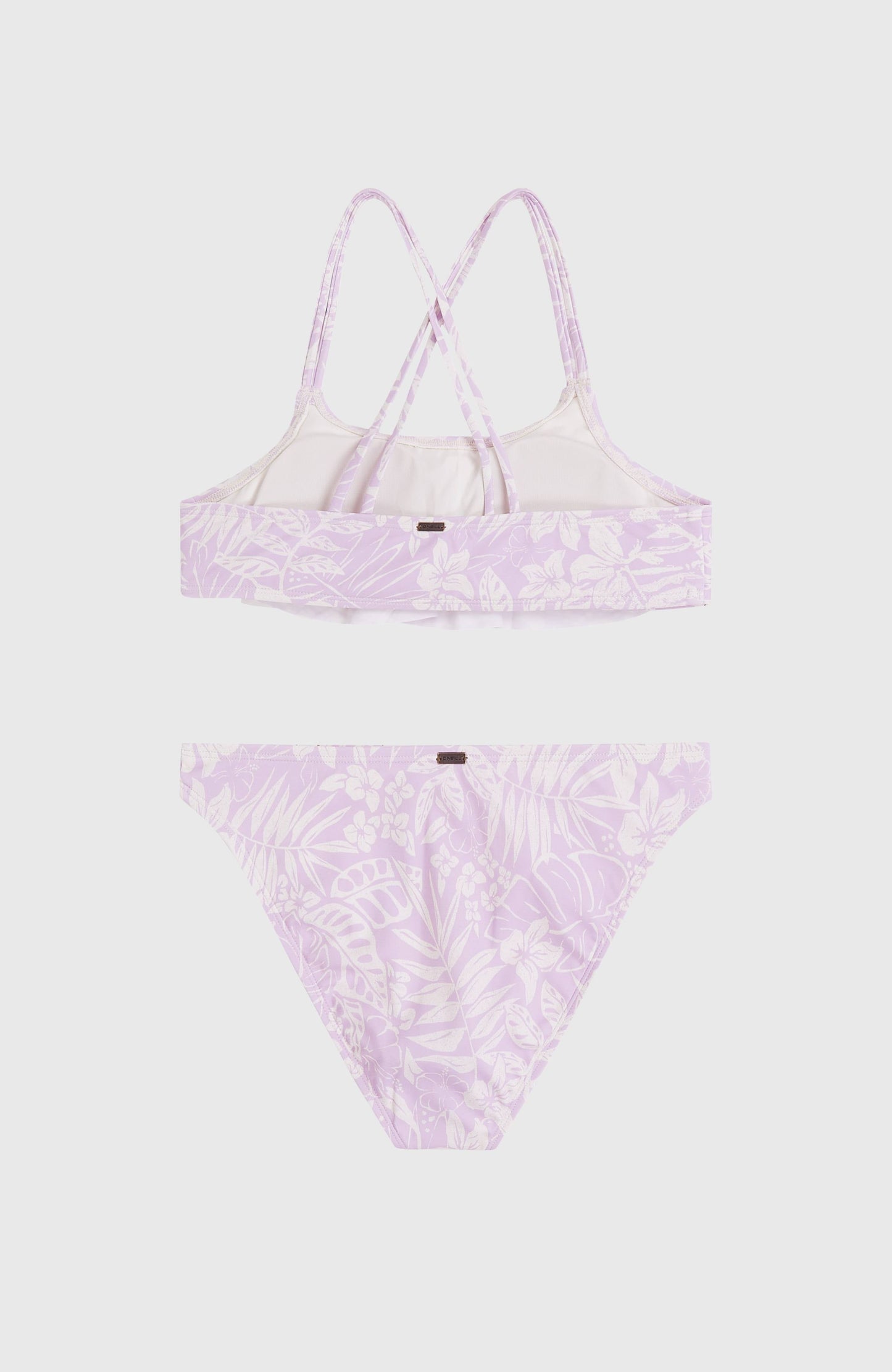 O'Neill Tropics Bikini Set Kids Purple Island Sky