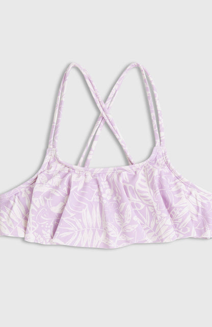 O'Neill Tropics Bikini Set Kids Purple Island Sky