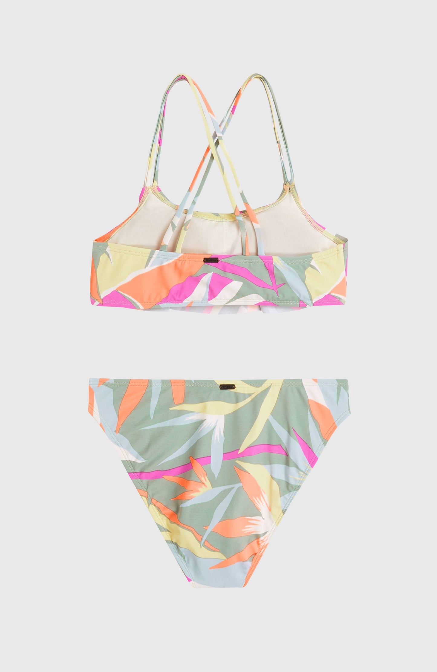 O'Neill Tropics Bikini Set Kids Green Wmns Tropicana