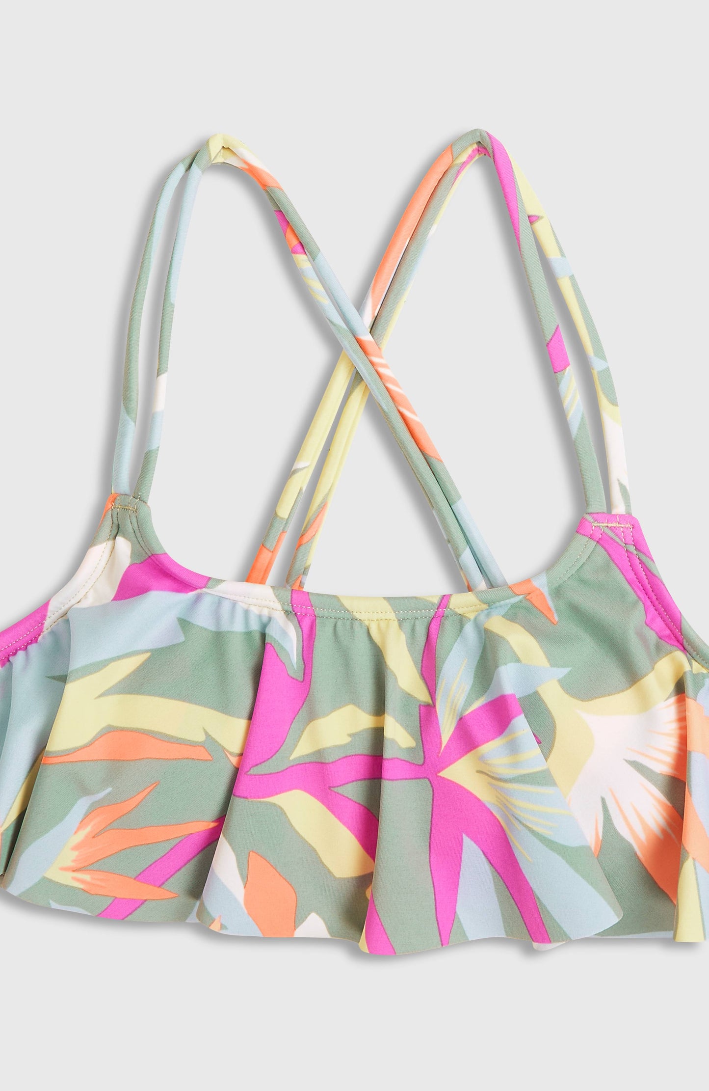 O'Neill Tropics Bikini Set Kids Green Wmns Tropicana