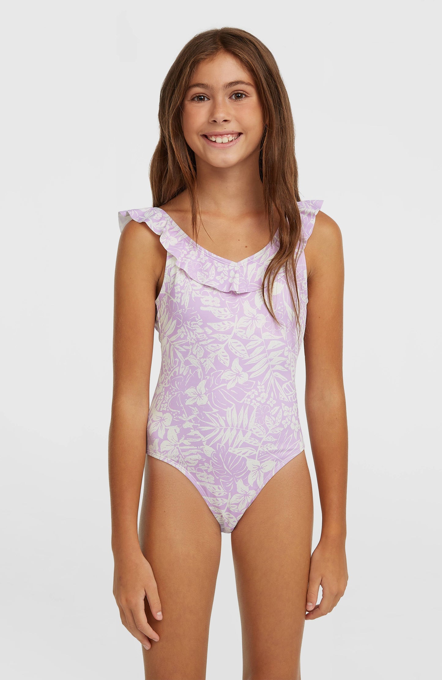 O'Neill Tropics Swimsuit Kids Purple Island Sky