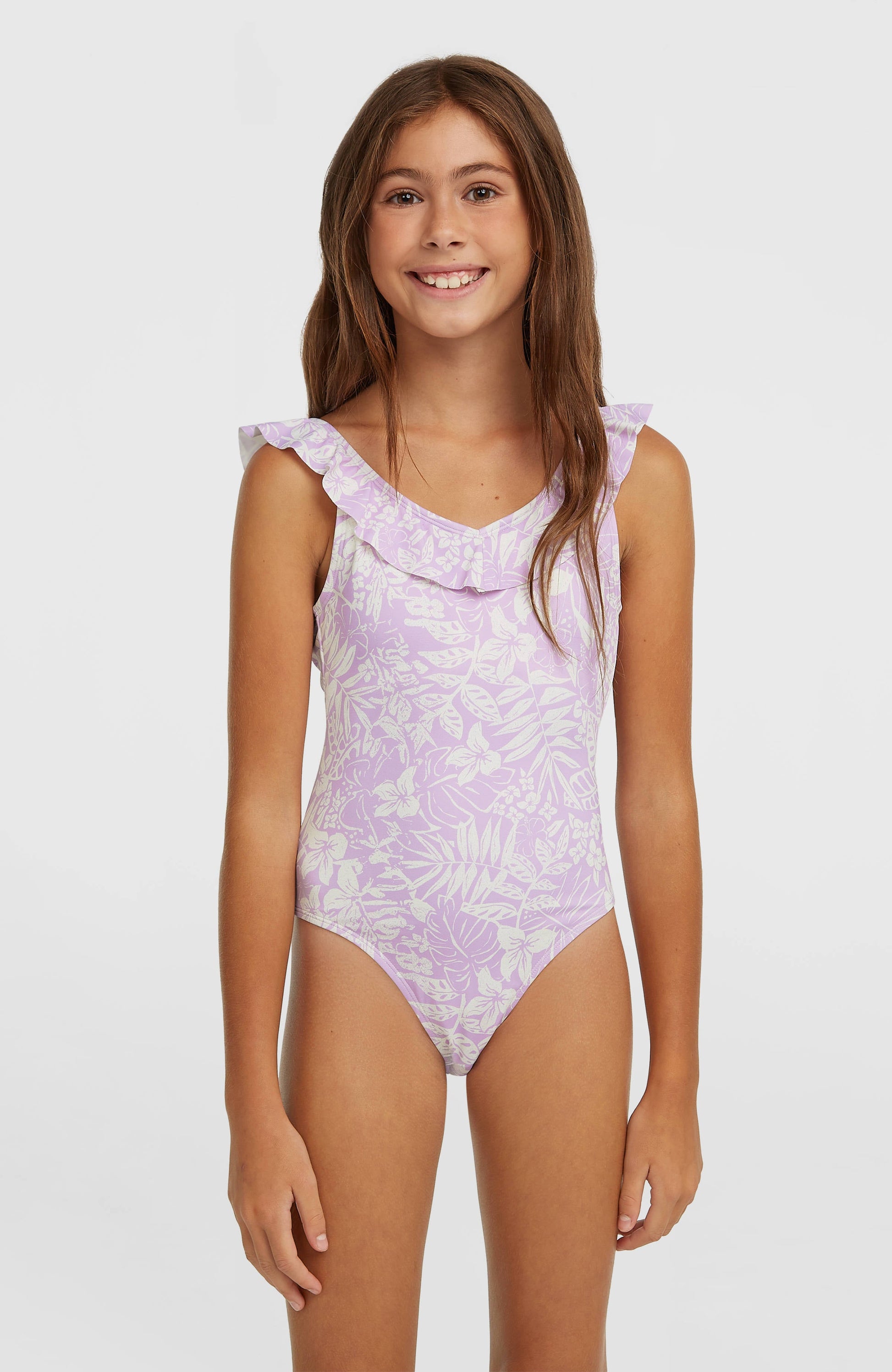 O'Neill Tropics Swimsuit Kids Purple Island Sky