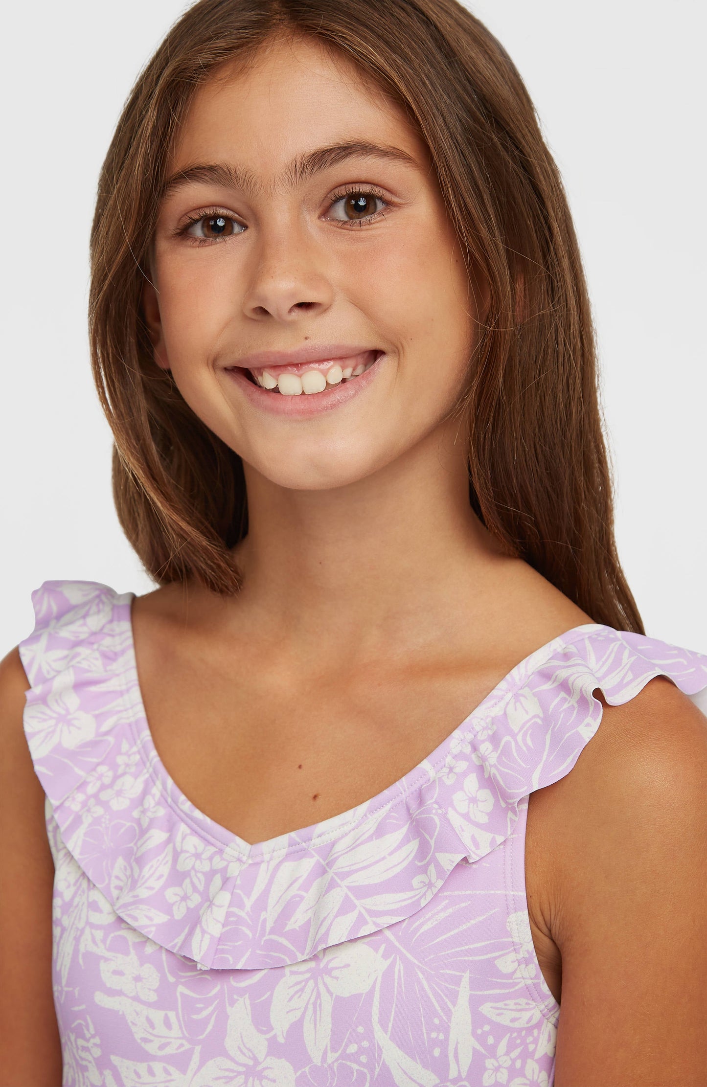 O'Neill Tropics Swimsuit Kids Purple Island Sky
