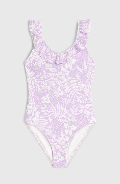 O'Neill Tropics Swimsuit Kids Purple Island Sky