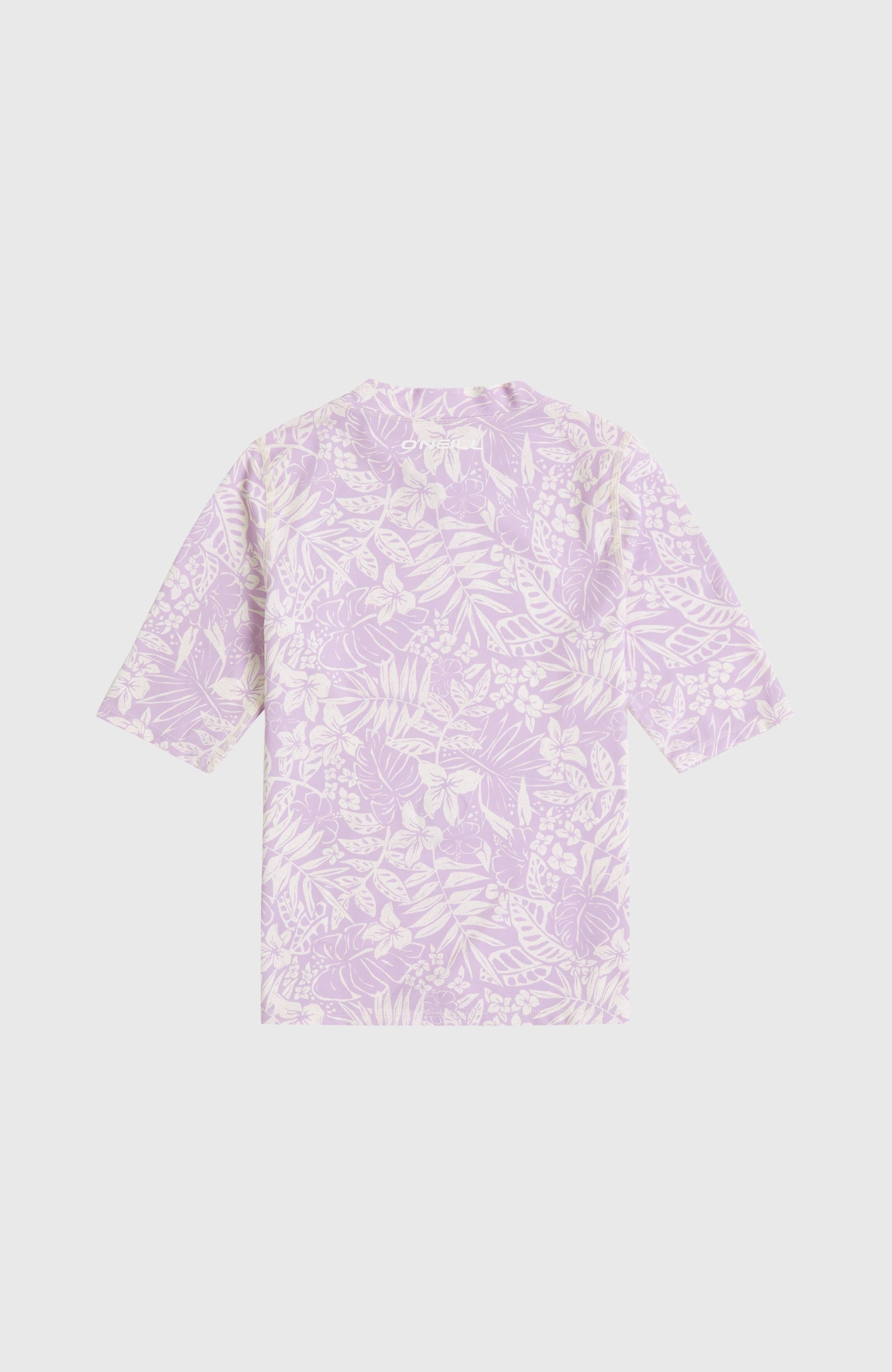 O'Neill Graphic Short-Sleeve Skin Kids Purple Island Sky