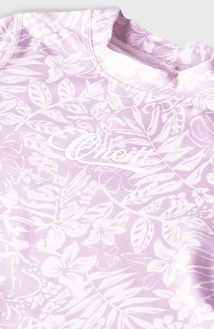 O'Neill Graphic Short-Sleeve Skin Kids Purple Island Sky