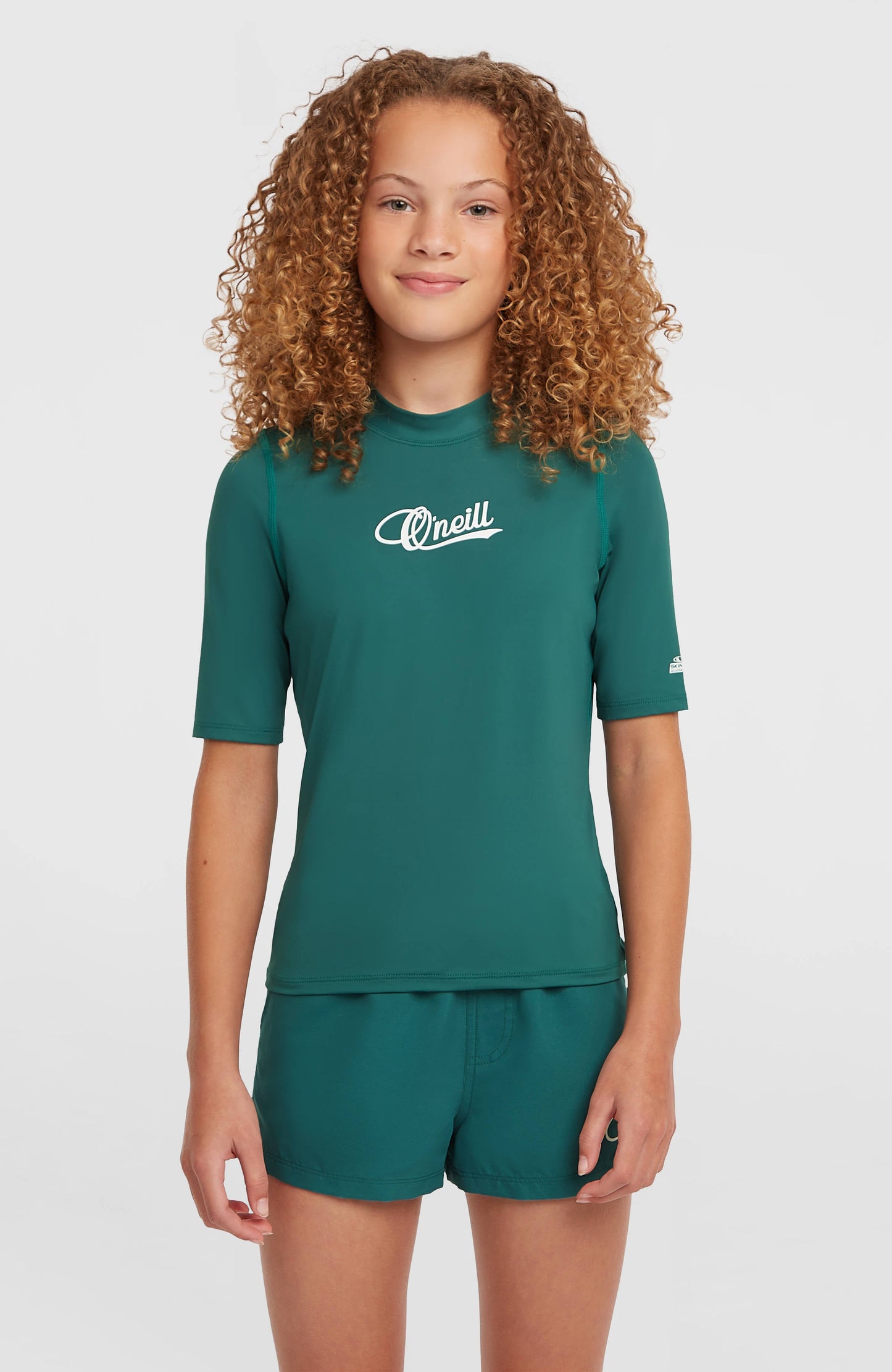 O'Neill Short-Sleeve Skin Kids Botanical Heat