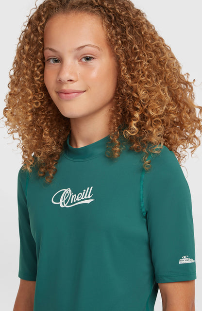 O'Neill Short-Sleeve Skin Kids Botanical Heat