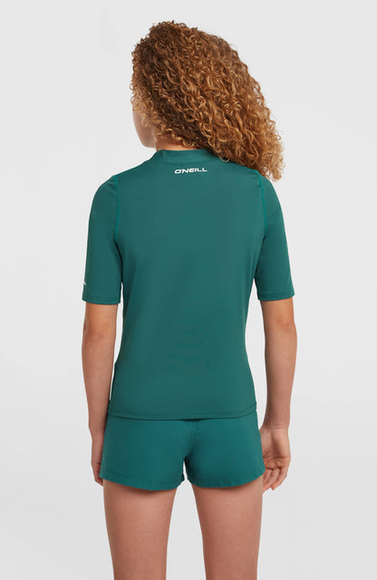 O'Neill Short-Sleeve Skin Kids Botanical Heat