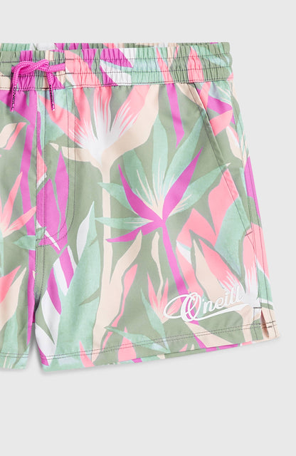 Essentials Swimshorts Kids Green Wmns Tropicana