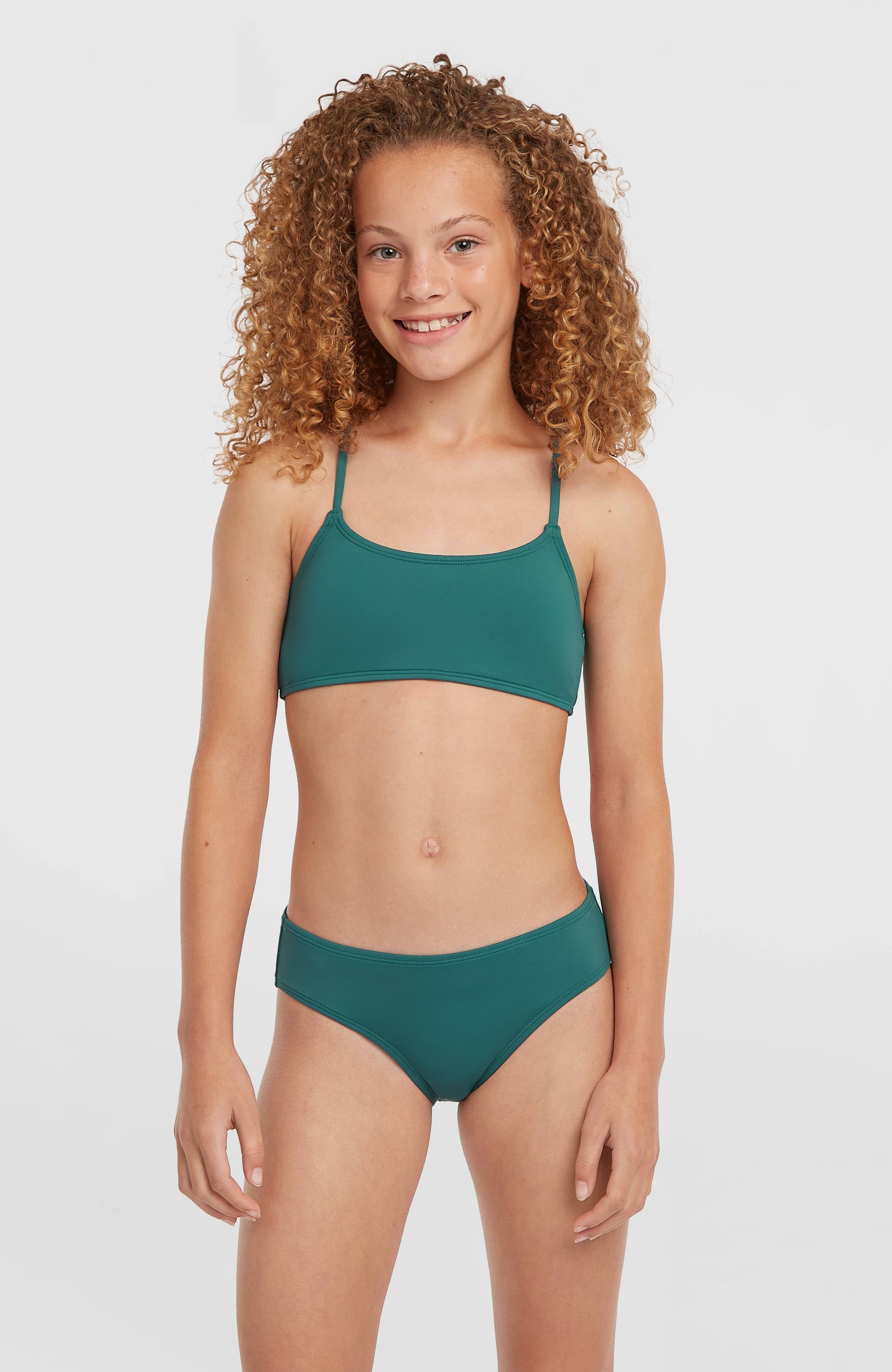 Essentials Bralette Bikini Set Kids Botanical Heat