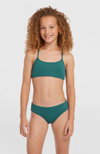 Essentials Bralette Bikini Set Kids Botanical Heat