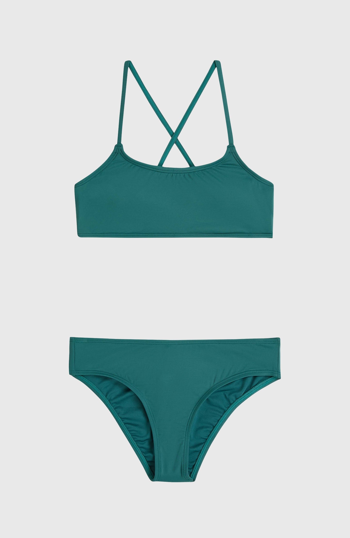 Essentials Bralette Bikini Set Kids Botanical Heat