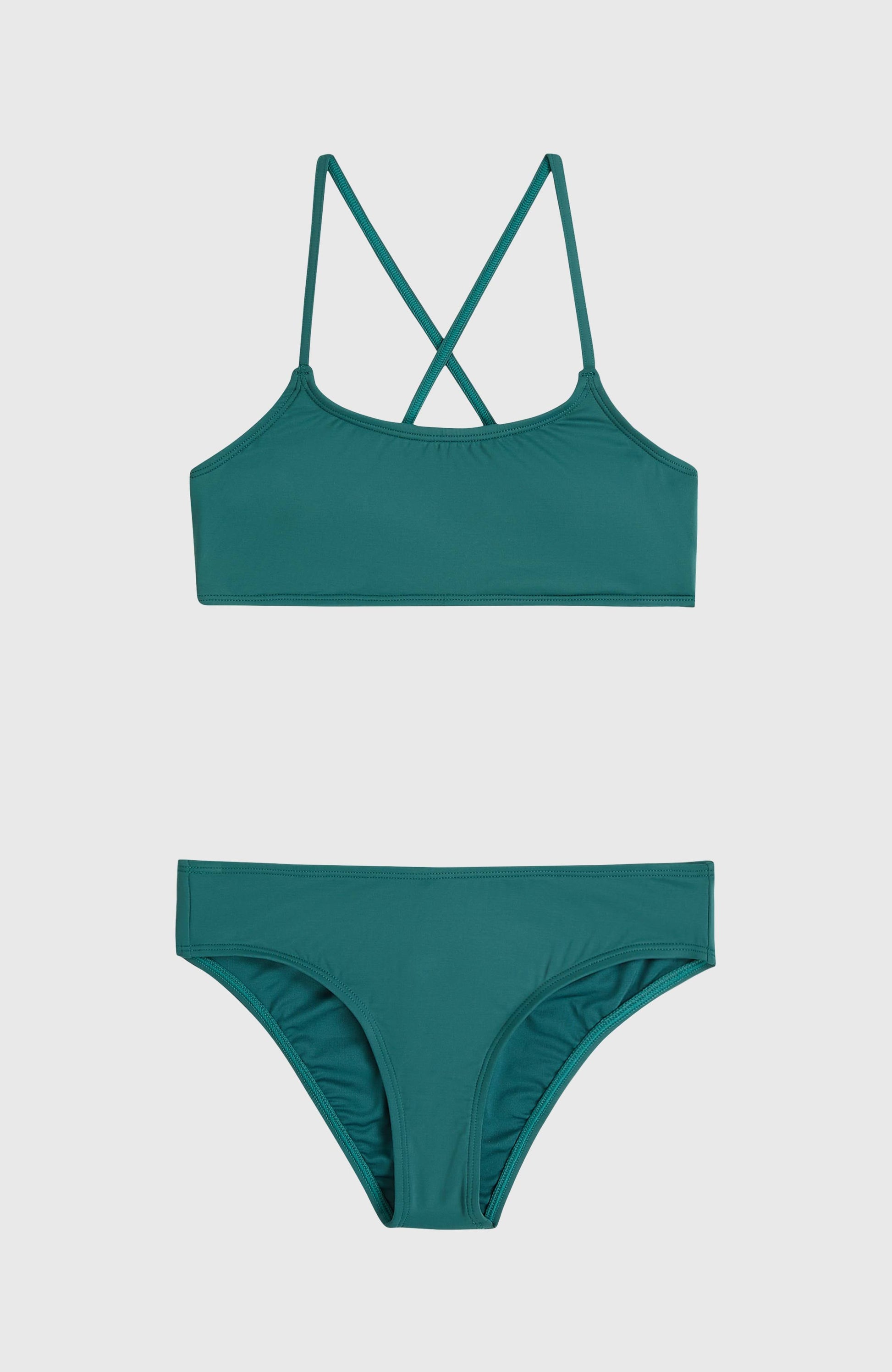 Essentials Bralette Bikini Set Kids Botanical Heat