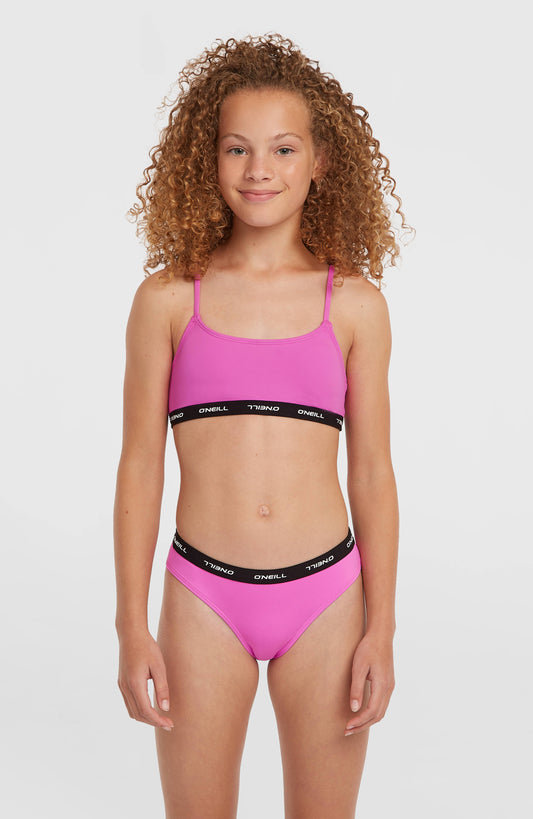 Sport Bikini Set Kids Electric Fuschia